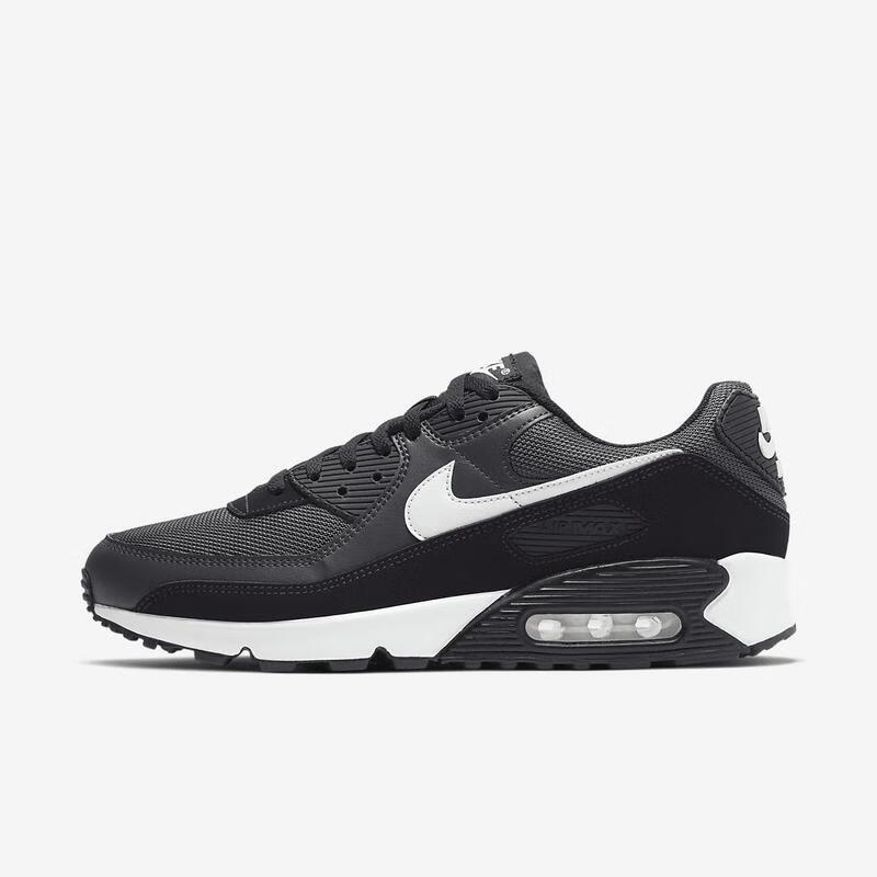 nike耐克air max 90 男士运动休闲鞋气垫缓震耐磨跑步鞋 iron grey