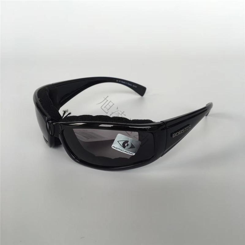 摩托车风镜近视现货美国bobster复古摩托车哈雷机车风镜防雾变色防风