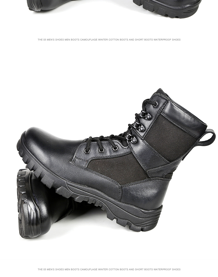 作训靴新式春秋单作训靴男高帮工装真超轻武术作战训靴羊毛靴38