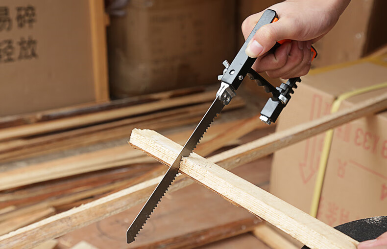 德国魔术锯线锯多功能diy锯手工锯木工具拉花据子魔鬼锯家用钢锯 重型
