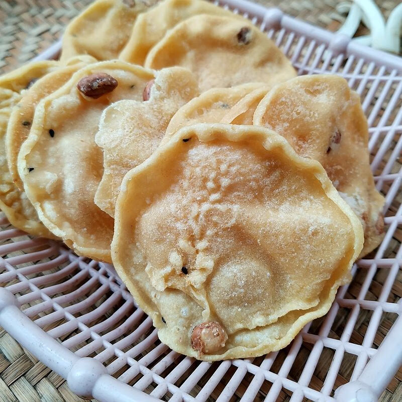 耒阳糟粑花生芝麻铁勺粑粑糟巴湖南豆粑月亮粑郴州安仁永兴土特产