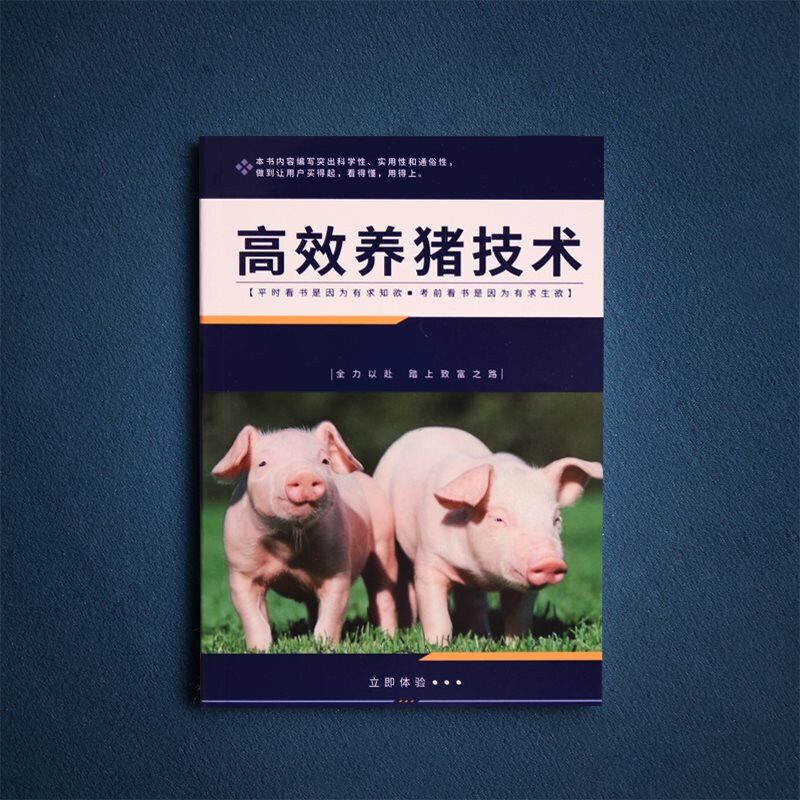 【618活动】母猪的产后护理笔记本学生用笔记本子趣味高效养猪技术