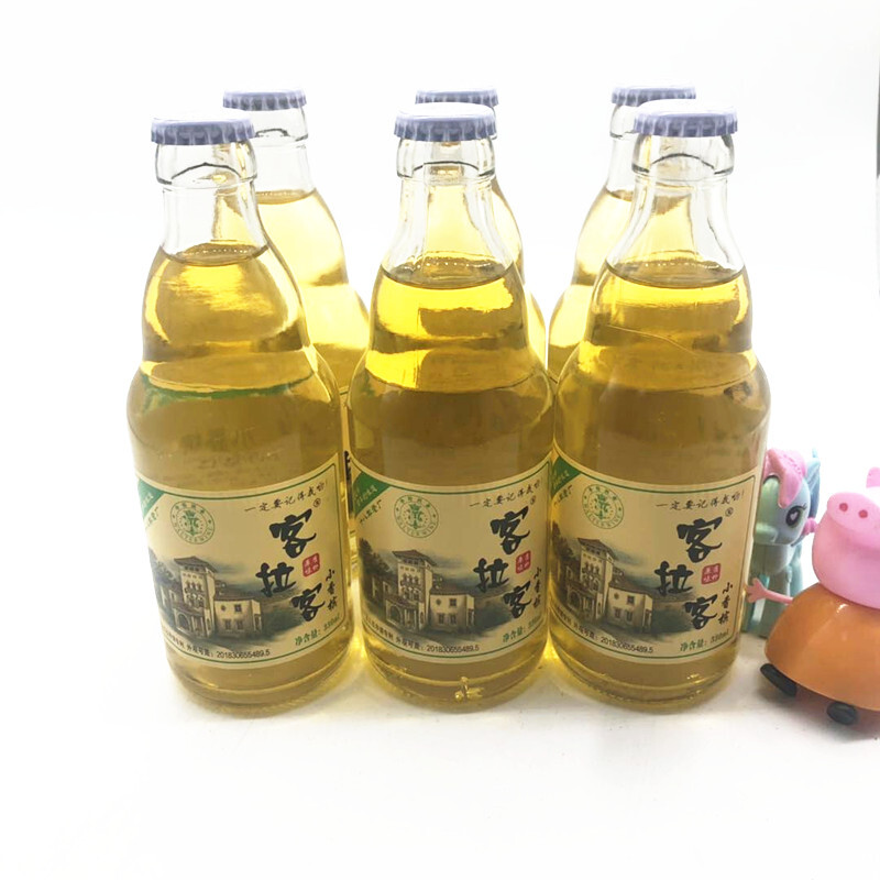 客拉客小香槟碳酸饮料330mi6瓶怀旧汽水师小香槟汽水3瓶x330ml