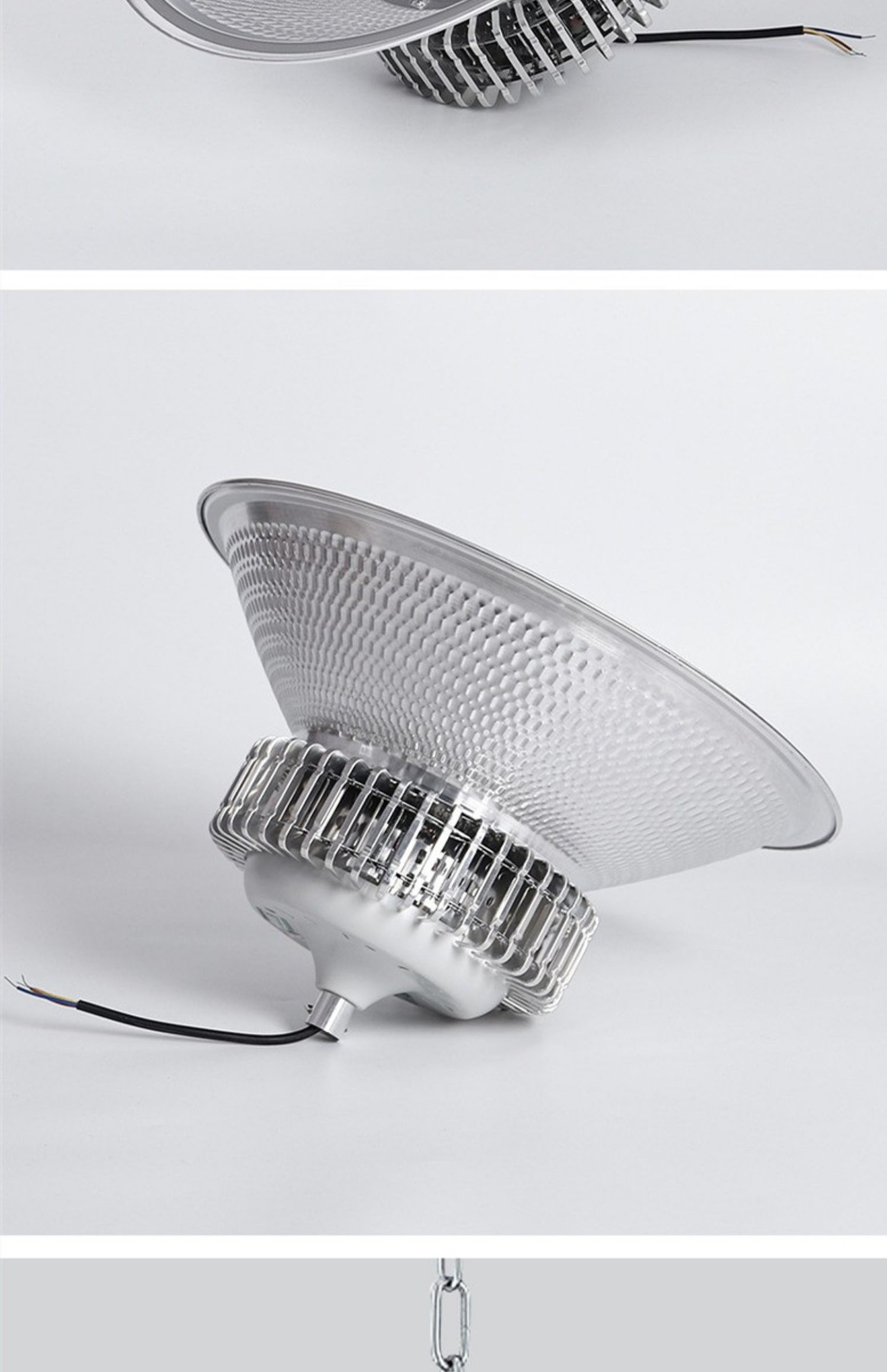 led工矿灯工厂仓库厂房100w200w大功率灯车间带应急照明灯超亮灯 旗舰