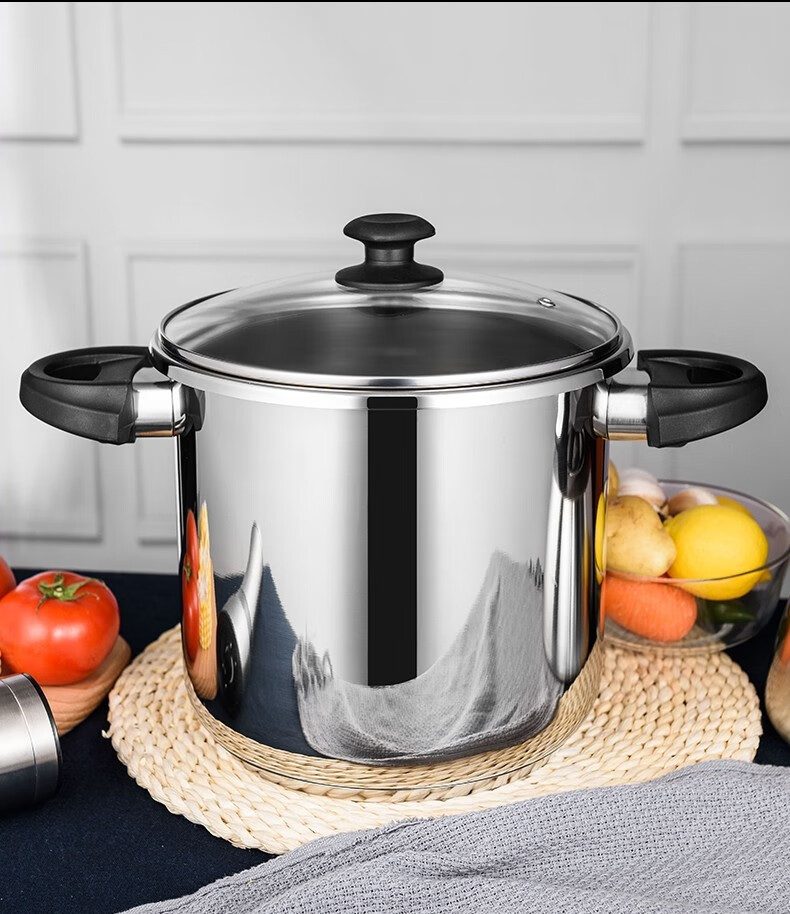 铂帝斯bodeux家用压力锅5l304不锈钢多功能高压锅防爆燃气煤气炉火