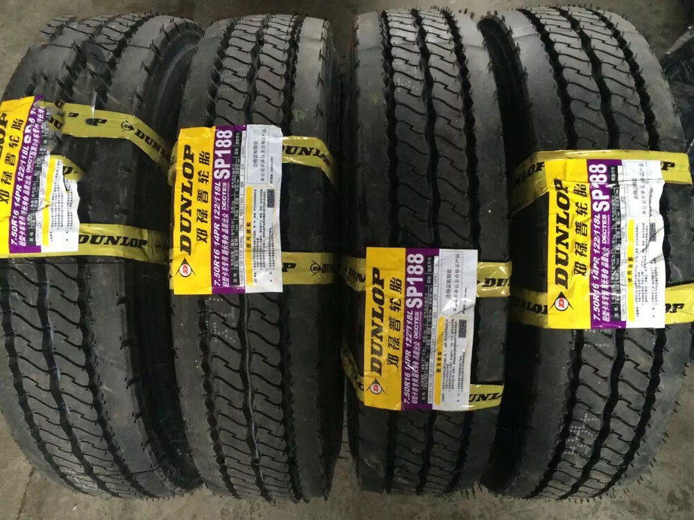 邓禄普全钢丝载重轮胎700r16750r16825r16825r20货车卡车轮胎825r20
