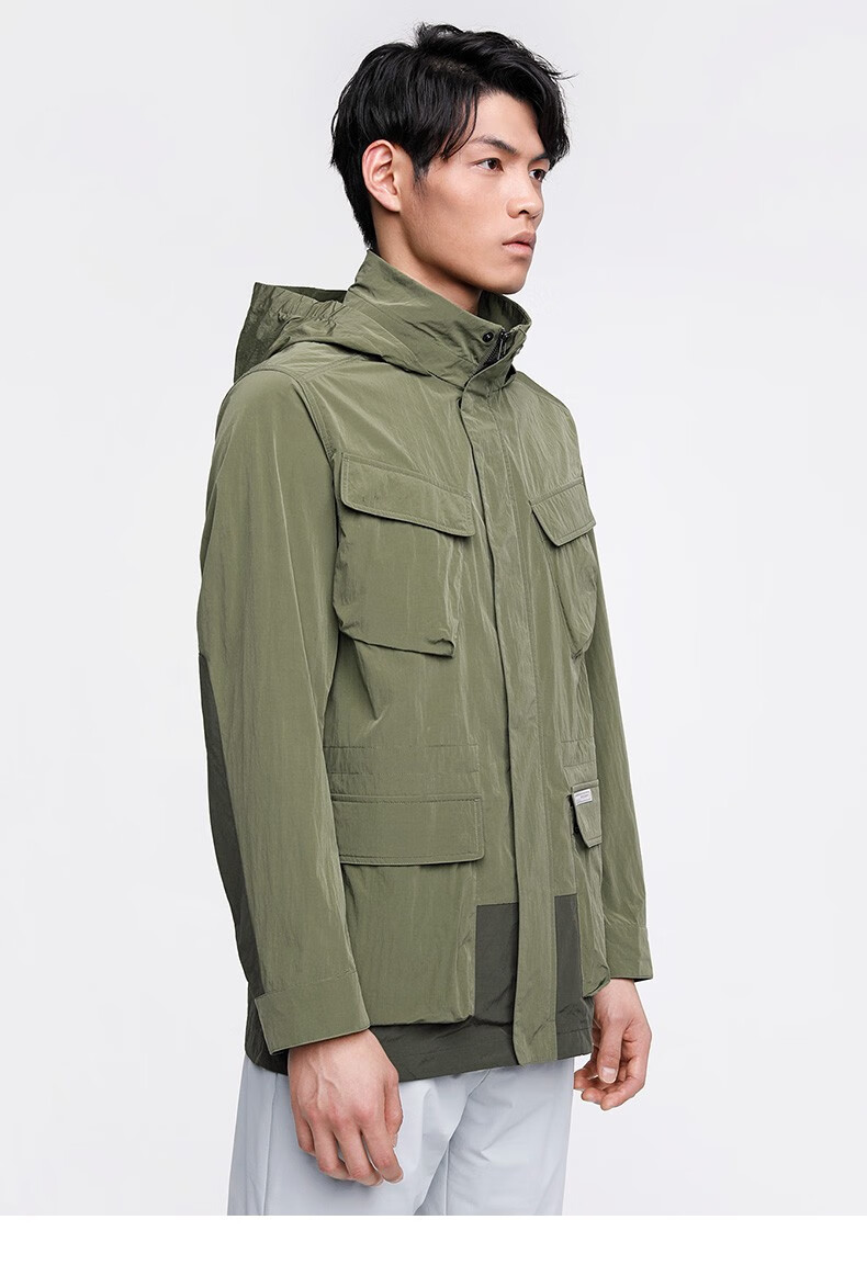 kolonsport可隆轻量夹克男女同款春夏季户外防风防泼水抗uv皮肤衣可