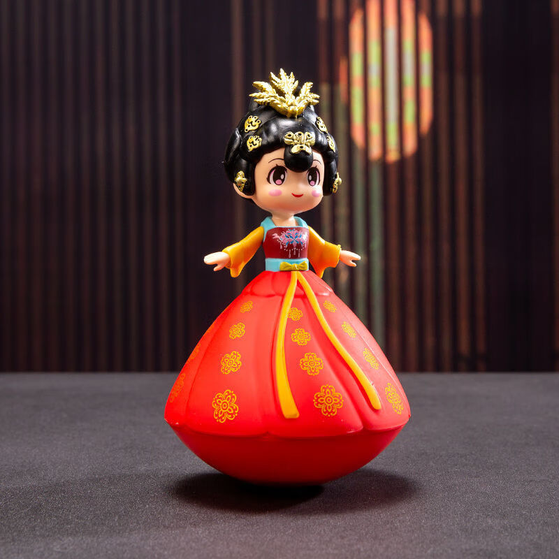 西安大唐音乐不倒翁小姐姐陕西旅游纪念品伴手礼摆件女孩生日礼物春高
