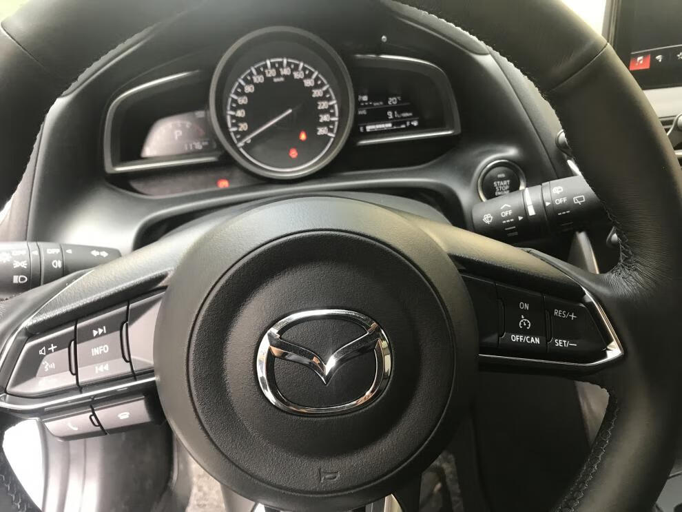 适用马自达定速巡航昂克赛拉换挡拨片于1417款cx45原厂方向盘按键改装