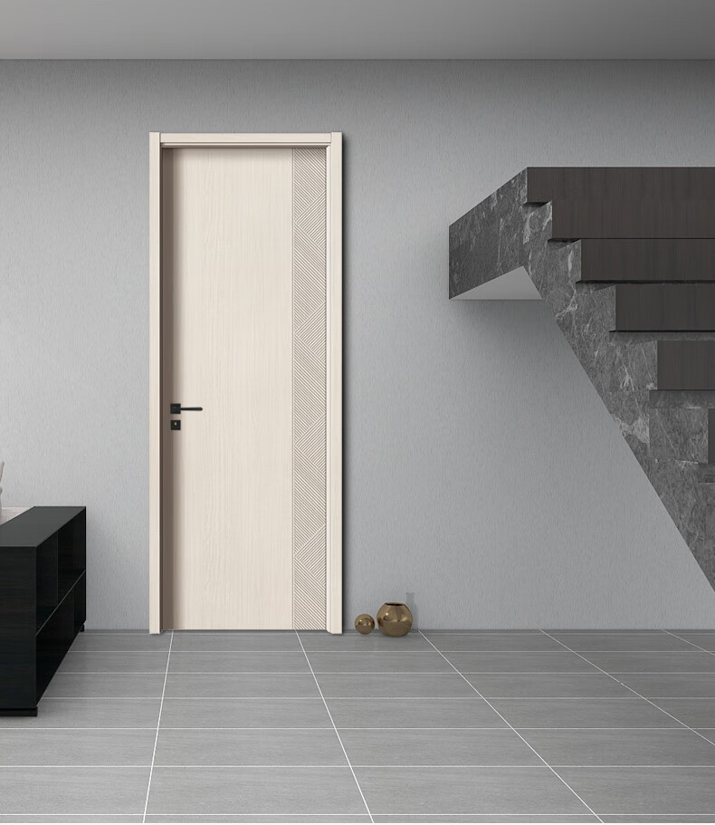 fusim富新木门简约卧室门木质复合室内房间免漆门单开门静音门 a款单