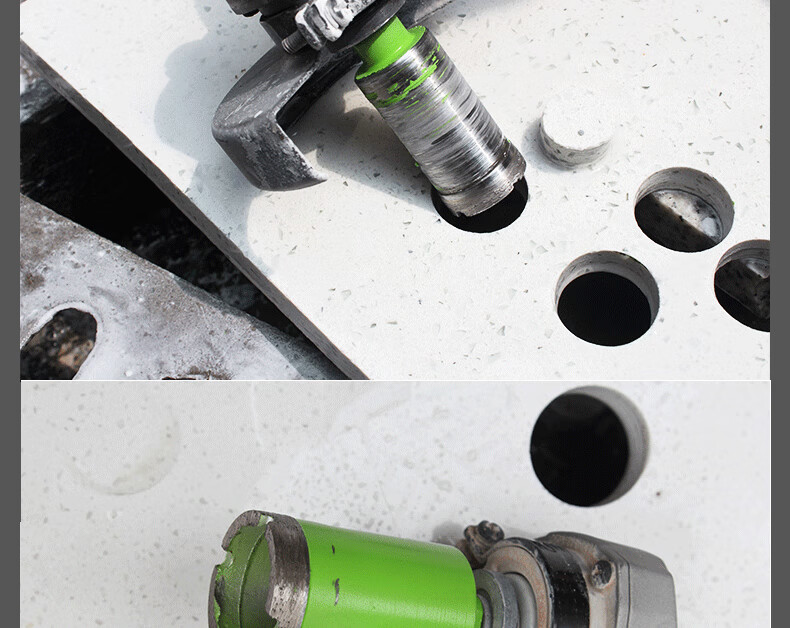 大理石开孔器角磨机扩孔器花岗岩烧结开槽打孔金刚石瓷砖钻头8mm555支