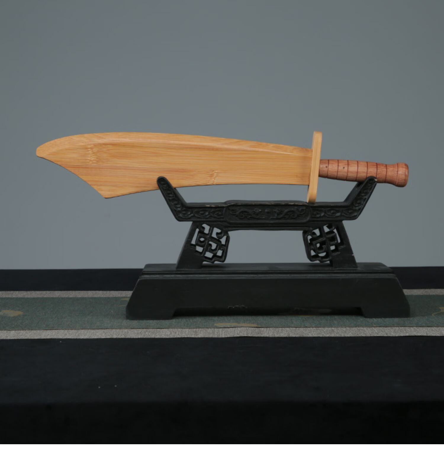 富力新 道具刀居合道木质刀木带鞘实木儿童玩具实木头小迷你款小木小