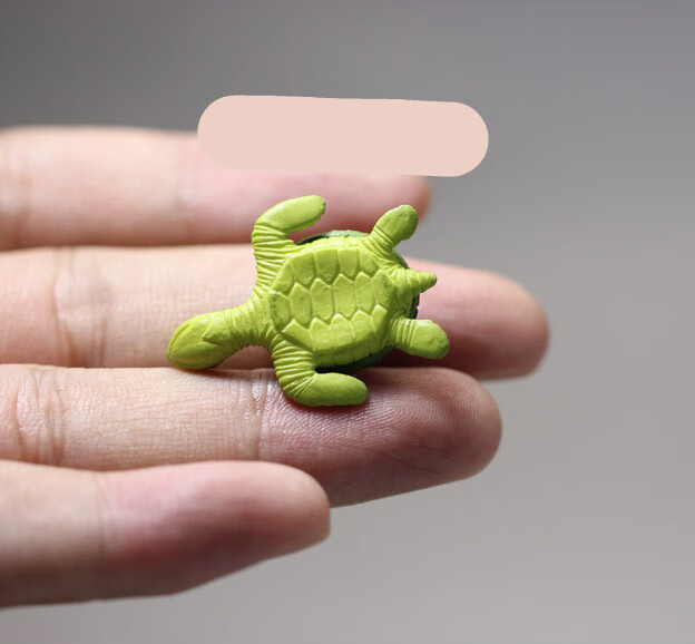 仿真动物乌龟摆件小号仿真昆虫小乌龟小海龟绿龟海洋动物玩具公仔模型