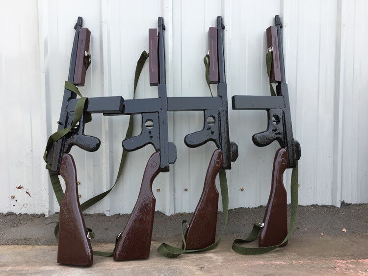 红军抗战道具影视舞台剧八路军三八大盖展示品 架一套