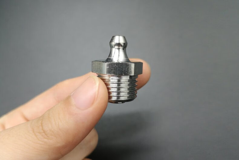 圣马五金直通式压注油杯不锈钢304直油嘴jbt79401din7141218不锈钢304