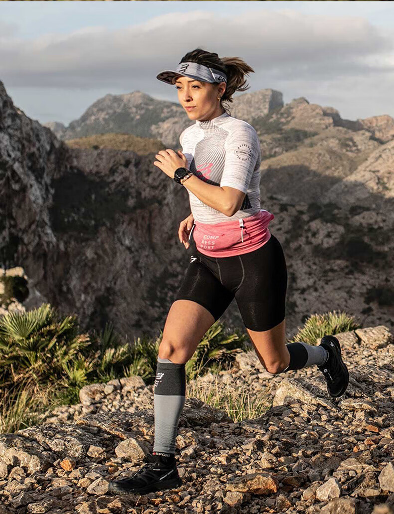 compressport马拉松运动装备r2v2压缩小腿套运动护腿篮球护腿旅行徒步