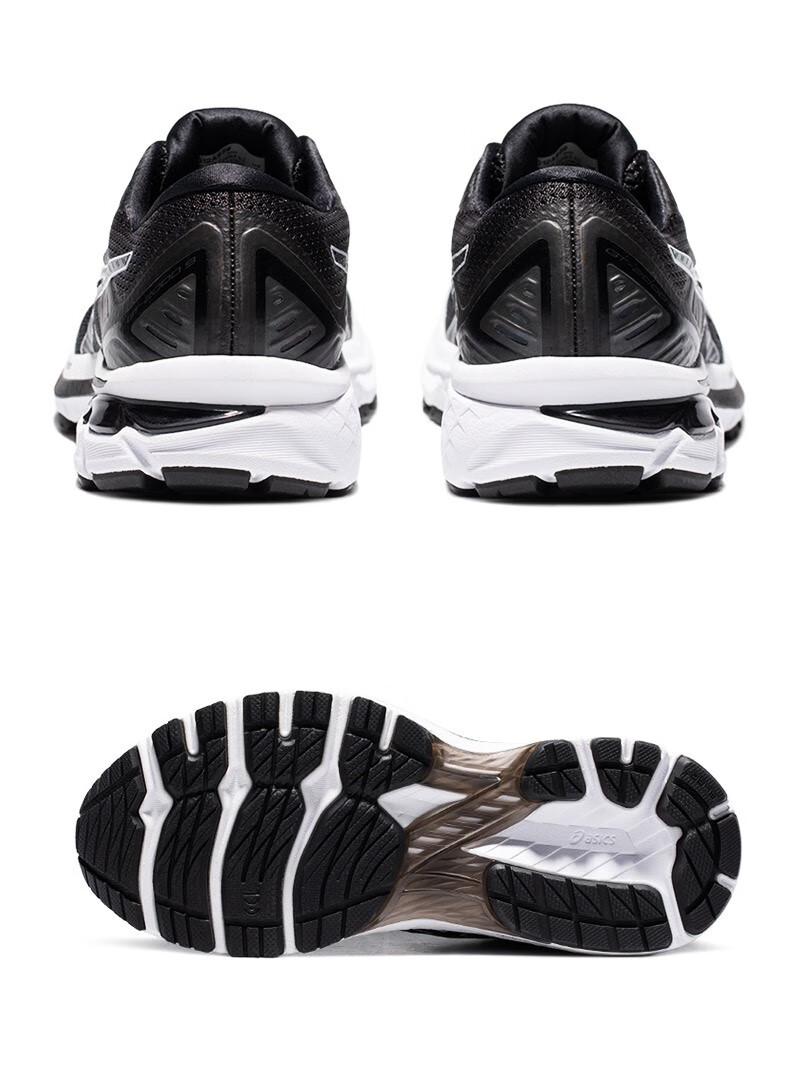 asics亚瑟士女子跑步鞋gt-2000 9稳定支撑宽楦运动鞋跑鞋 黑色/白色