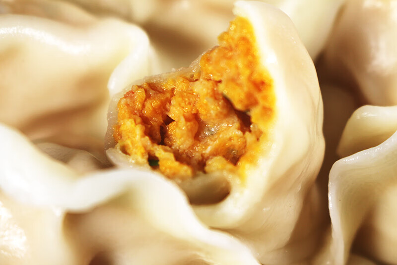 2盒720克共36只大连大洋岛海胆水饺速冻海鲜手工饺子夏季 2盒大洋岛