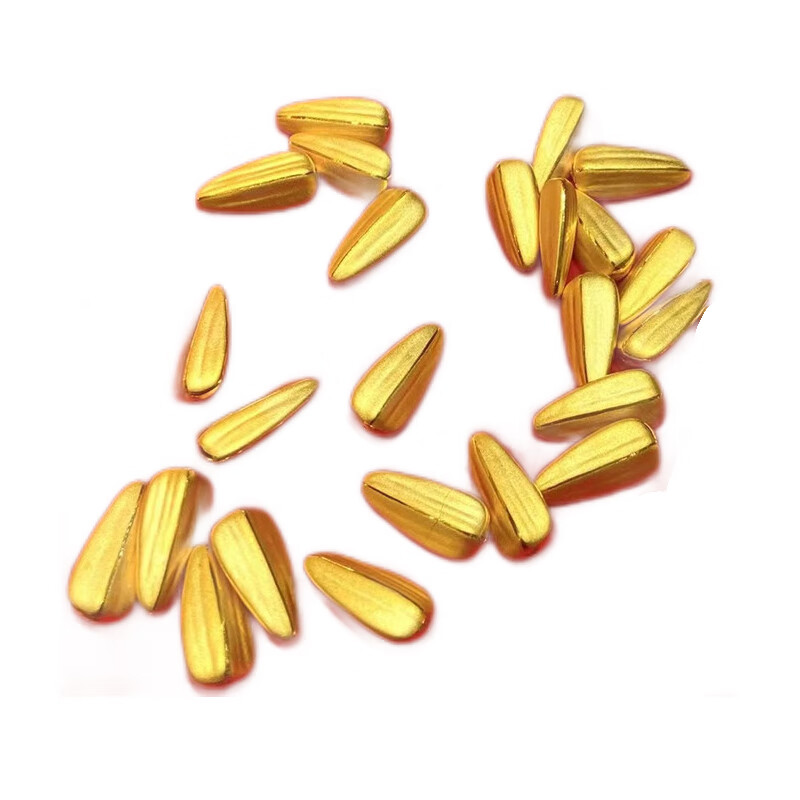 老凤凰黄金瓜子财富种子金瓜子创意礼物足金999攒金豆投资收藏攒钱