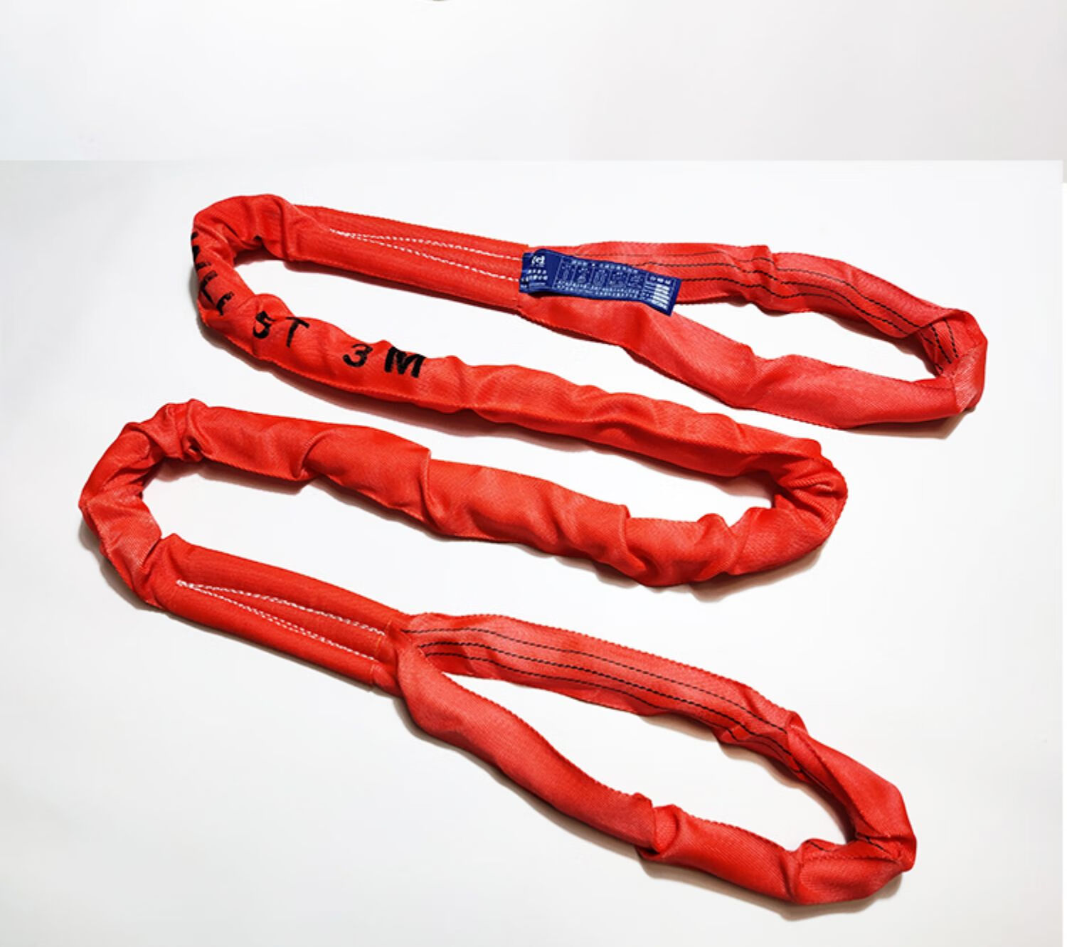 吊绳国标工业柔性起重吊装带双扣圆形软吊带行车吊车吊树吊绳235吨m2