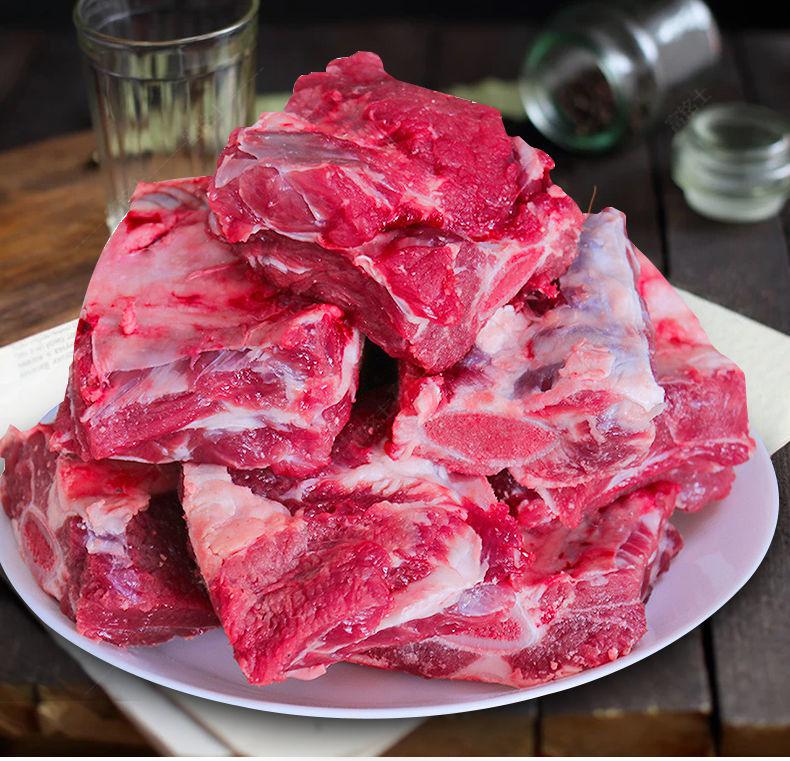 不如一尝 牛排骨黄牛现杀牛肋排切块带肉牛排骨 现杀新鲜牛排骨 3斤装