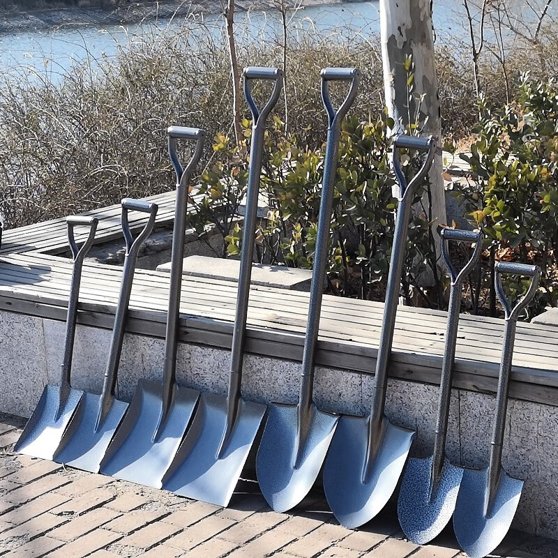 发货锰钢铲子园艺工具农用铁锨农具家用种养花钢锹花铲户外挖土小铁锹