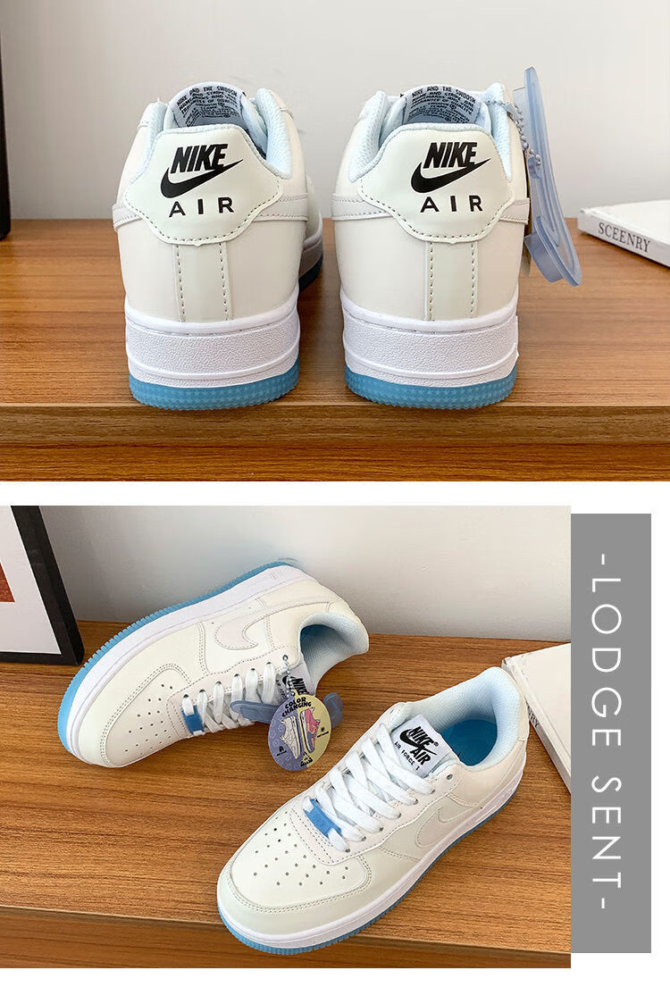 空军一号af1变色龙热感应学生白黑银扣女男潮流板鞋子da8571100空军热