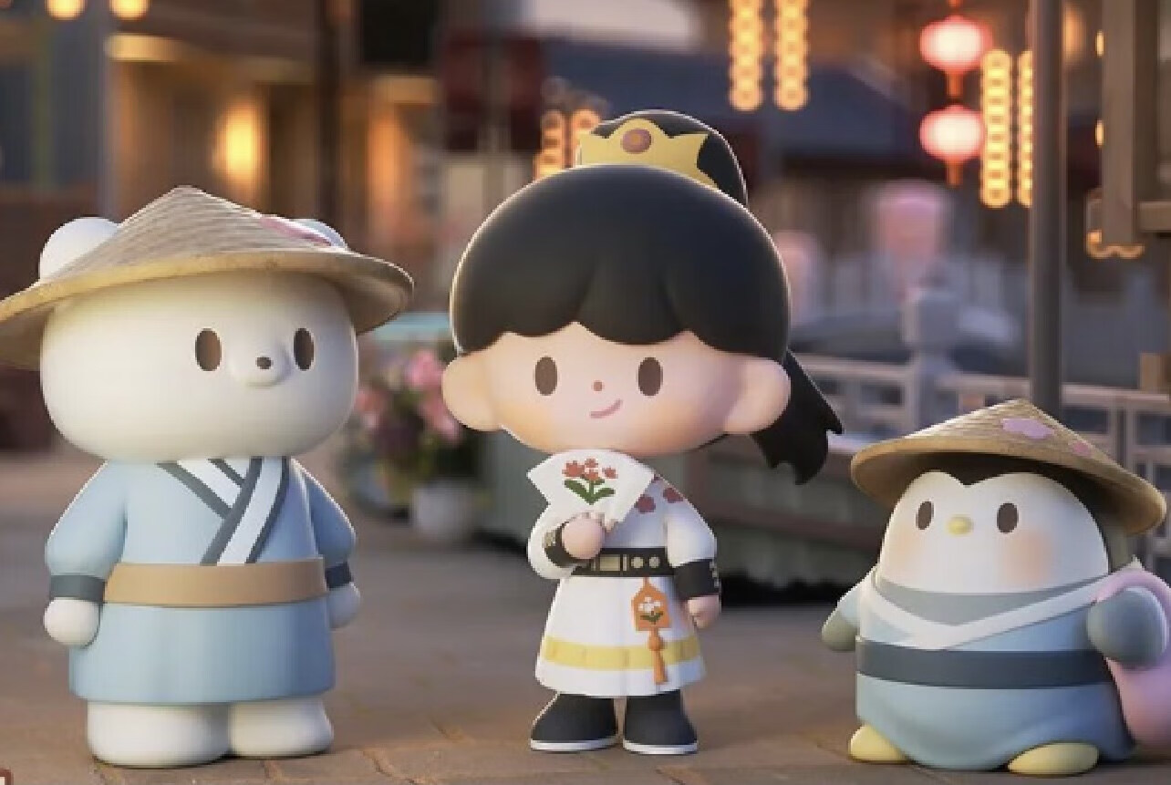 卓大王古风穿越系列盲盒国潮中国风潮玩摆件女生礼物 随机一个盲盒 拆