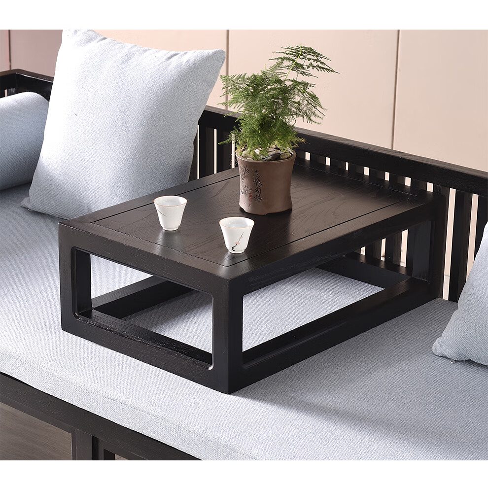 新中式沙发后现代简约实木布艺沙发组合客厅样板房民宿酒店客厅新古典