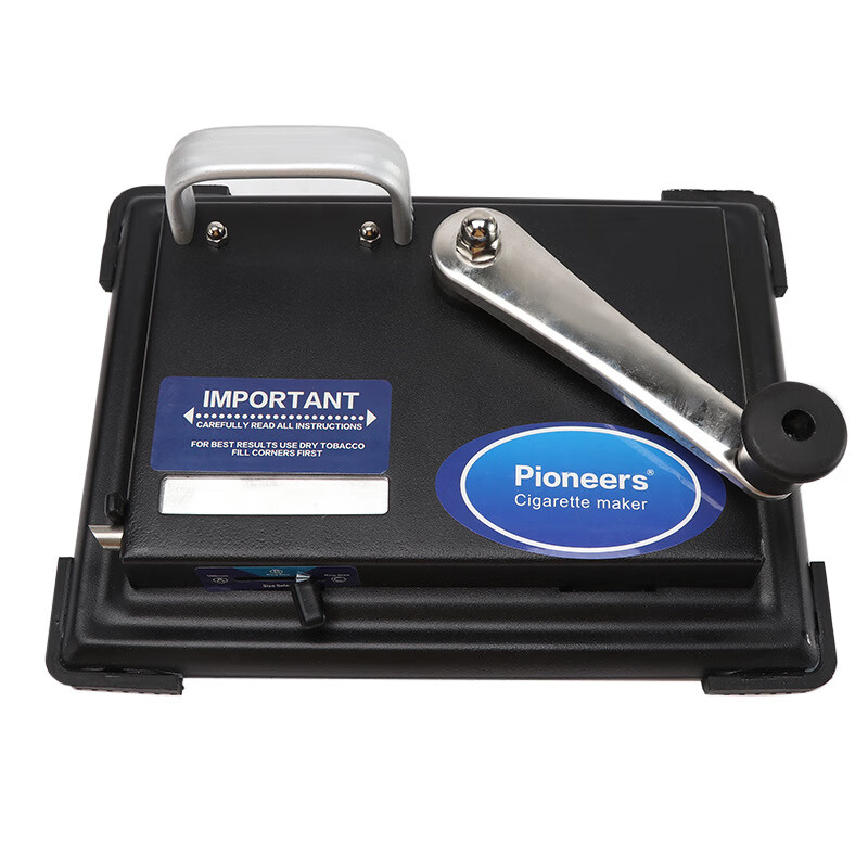 卷烟器手摇制烟器可卷烟丝烟叶空烟管机拉烟器不锈钢80手摇盘单个机子