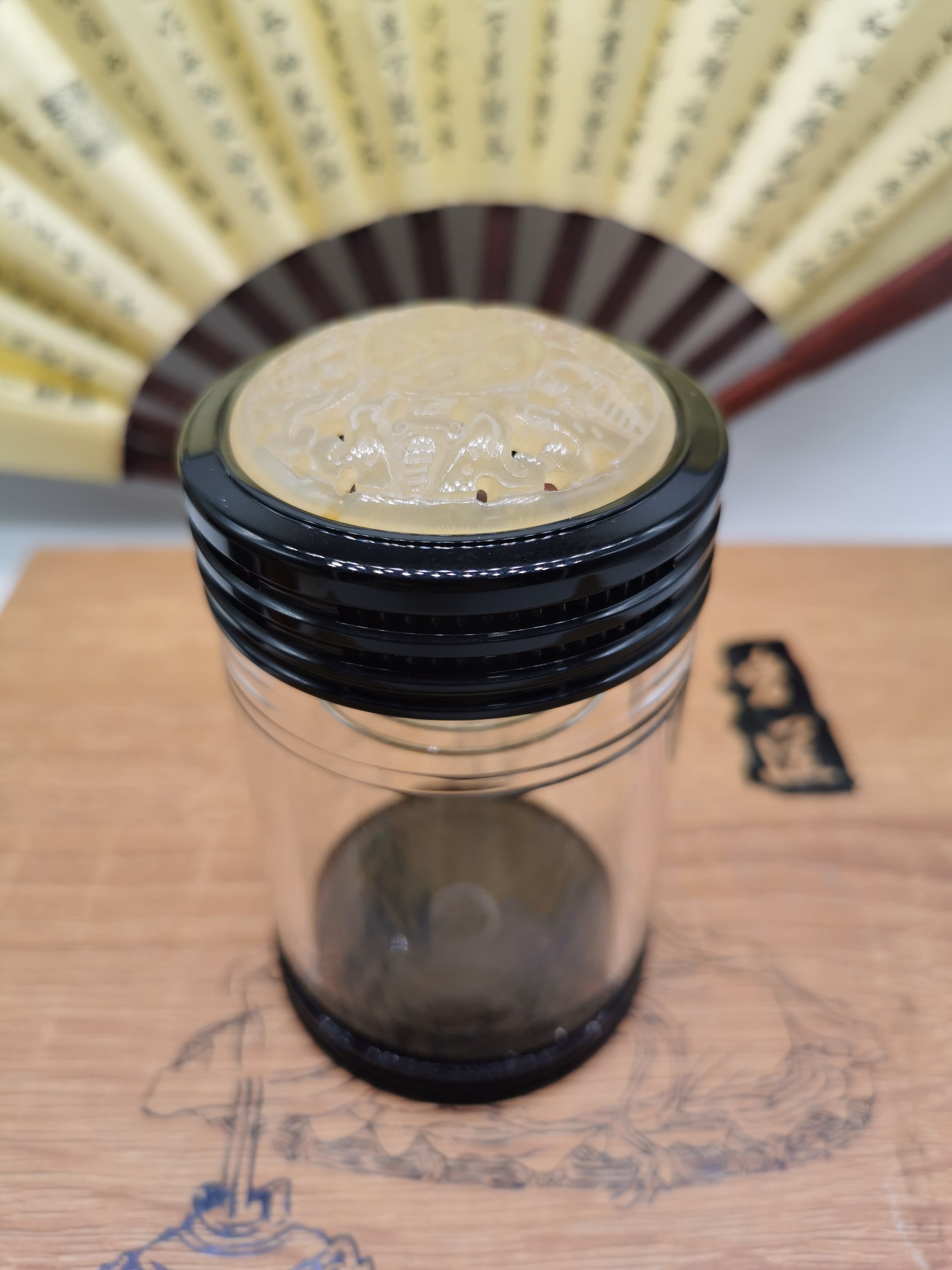 上海老谭蝈蝈罐 新店有机玻璃上海名家老谭60双窗鸣虫蝈蝈叫罐送簧出