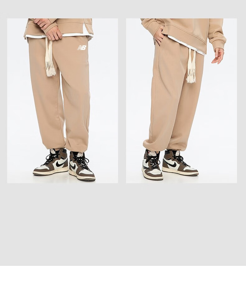 new balance新百伦春秋季裤子男女宽松休闲裤学生束脚运动长裤潮牌nb
