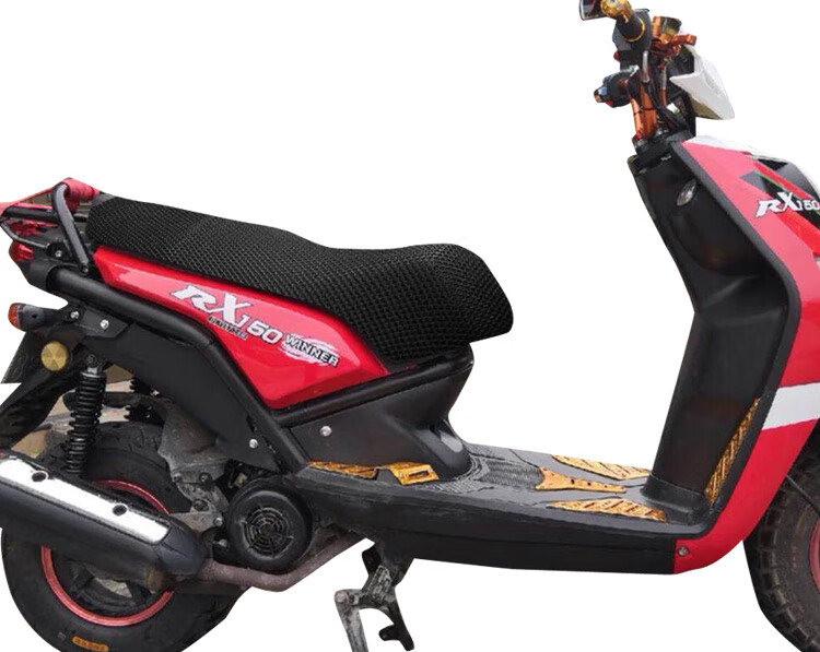 摩托车坐垫套适用于新大洲本田rx150座套 3d蜂窝网状透气隔热网罩