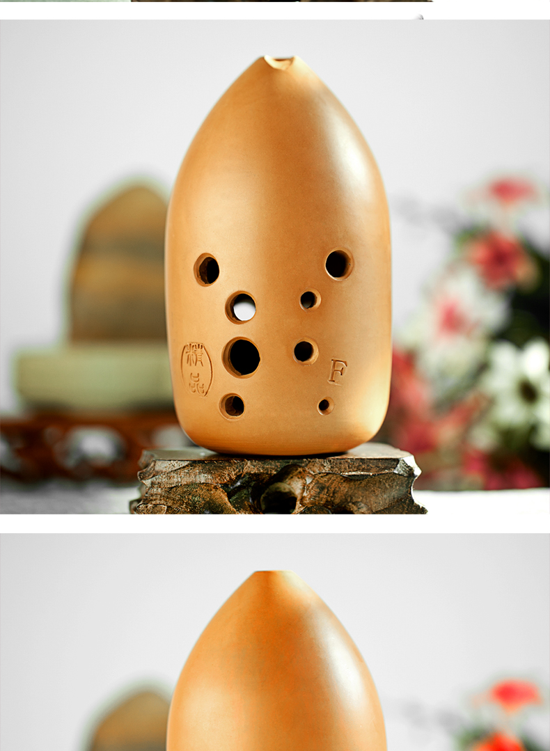 八孔十孔陶埙初学者入门演奏成人古埙陶笛乐器迷你陶埙视频同款八孔