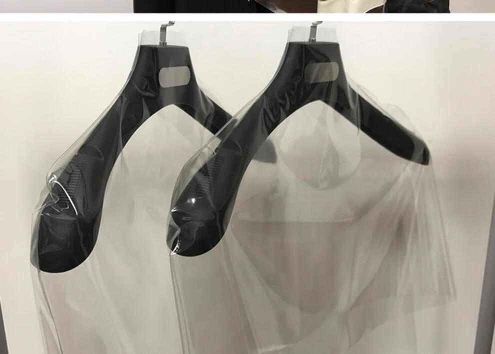 服装店用塑料透明衣服防尘罩防尘袋防尘套儿童装挂衣袋5个装加厚20丝