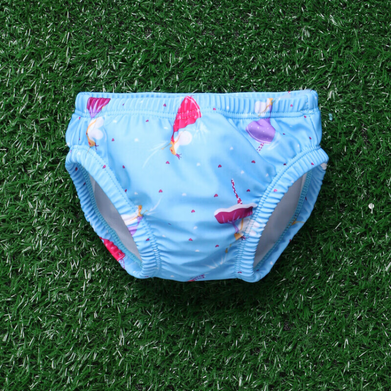 男女宝宝泳裤儿童小孩婴幼儿游泳裤0-3岁泳衣游泳馆泳裤 9010-12粉猴