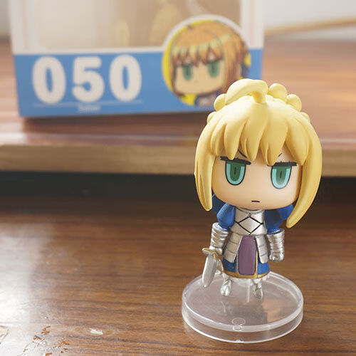 吾王手办版公仔阿尔托利亚星人呆毛王漫画了解盒蛋 048款 黑骑saber