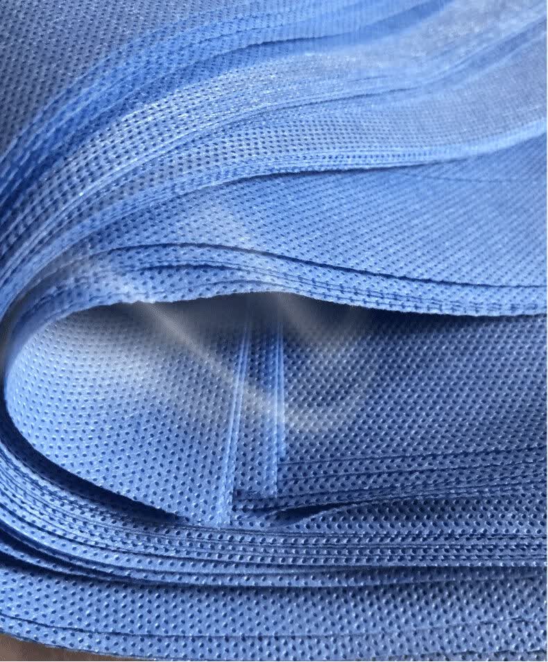 一次性牙科手术器械高压包布消毒蓝色无纺布smms加厚50克60x60cm800块