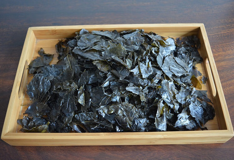 贵州特产遵义新鲜天然余庆 小叶苦丁茶 苦甘叶散装发酵苦丁茶500g茶叶