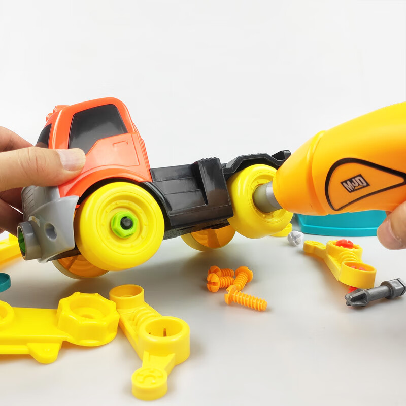 星控智能 儿童玩具儿童电钻玩具宝宝拆装电动工具拧螺丝刀扭螺母拆卸