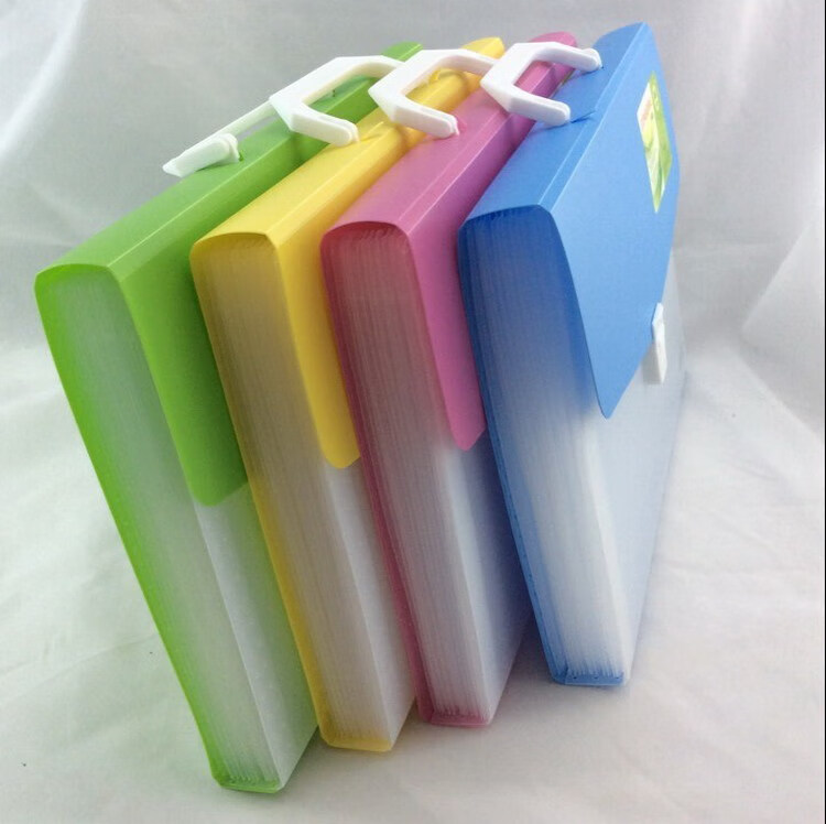 a4公文风琴包手提票据资料包公事包资料册包颜色随机一件33024030mm