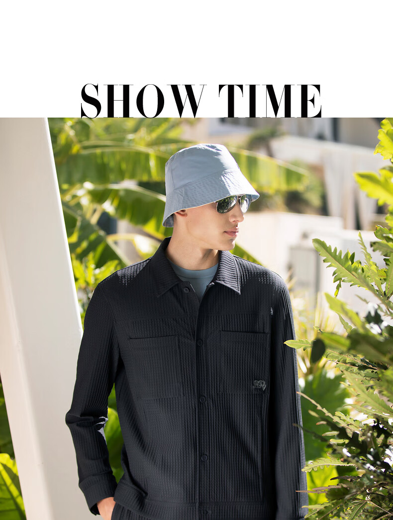 VICUTU Men's Comfortable Stylish Lapel Casual Versatile Jacket, Black, 185/100A 6