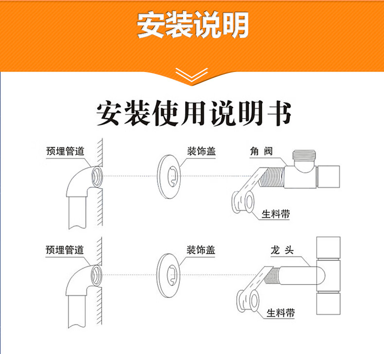 曦特莱轻奢品牌加长洗衣机水龙头单冷双用拖把池水龙