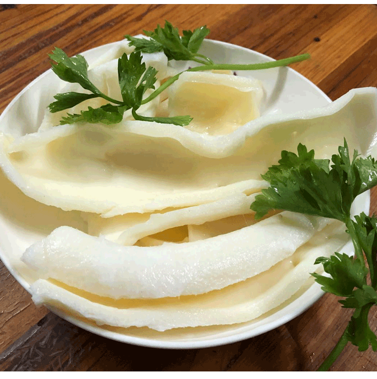 鲁享新鲜牛黄喉牛心管潮汕牛肉火锅食材烧烤串串香火锅店供应新鲜爽脆