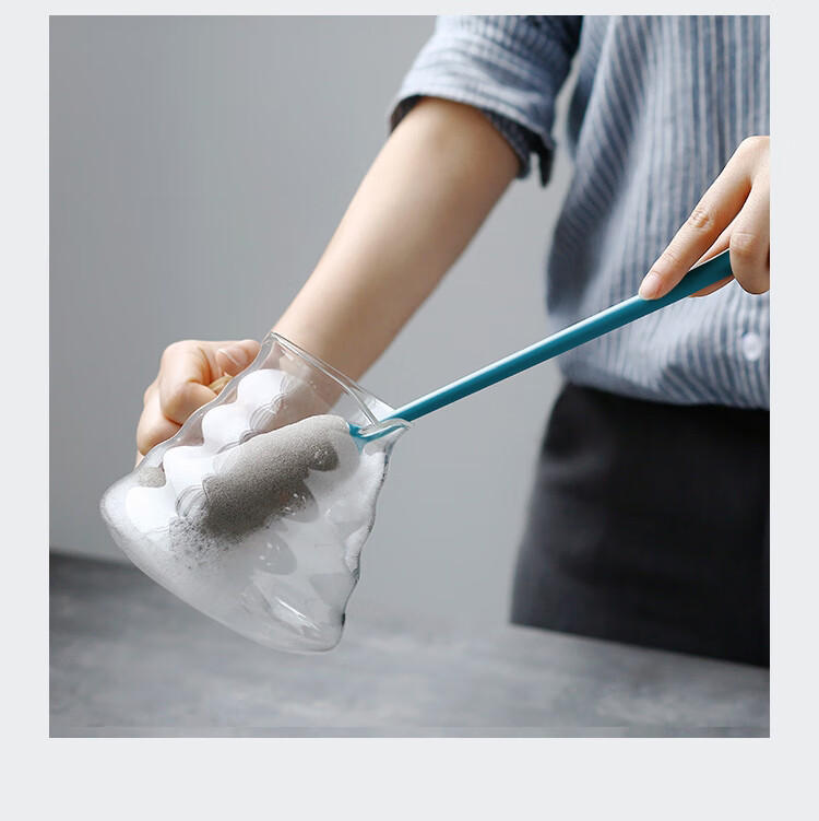 温妤洗杯子神器杯刷奶瓶刷洗杯刷涮瓶刷清洁水杯刷长柄小刷子家用新款