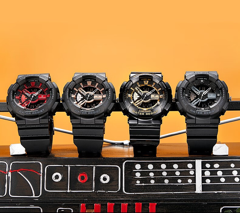 马克华菲(fairwhale) 马克华菲手表男电子表初中学生潮流青少年防水