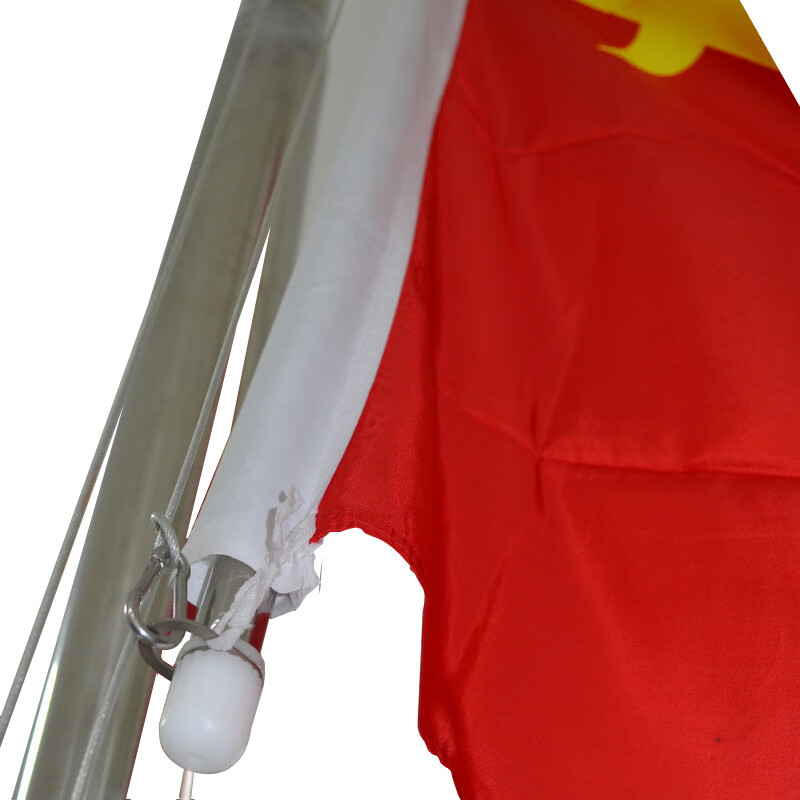 亮古力户外旗杆配件旗子杆旗帜挂杆不锈钢 挂旗杆升降旗杆套12345号亮