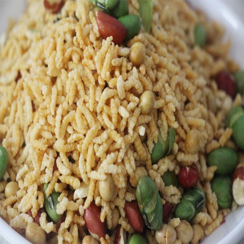 品乐家族 品乐家湖南浏阳特产果仁炒米328克瓶装炒货休闲零食小吃开瓶