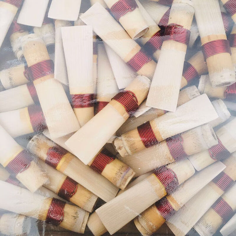 管子哨片免修芦苇哨片未修哨批子大管哨片叫子管子嘴黑管哨 降b调免修