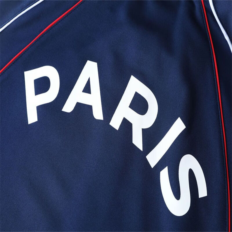 巴黎圣日耳曼训练服出场服2122梅西内马尔球员版外套秋冬足球服 巴黎